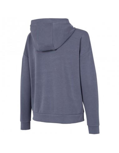 4F Γυναικεία Ζακέτα Φούτερ Μπλε H4Z22-BLD041-32S