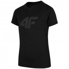 4F Παιδικό T-shirt Μαύρο HJZ22-JTSM002-20S