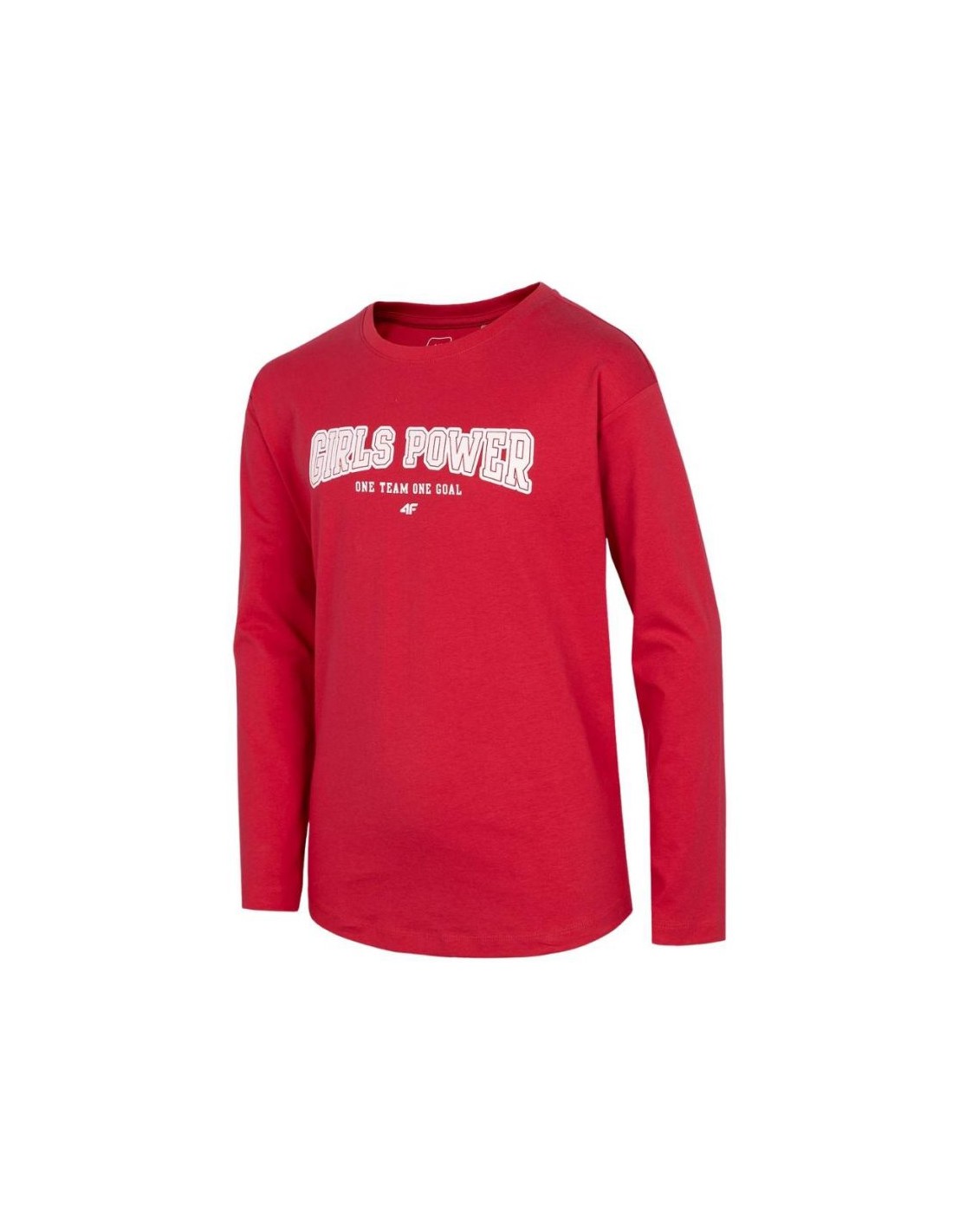 4F Παιδική Χειμερινή Μπλούζα Μακρυμάνικη Κόκκινη HJZ22-JTSDL002-62S