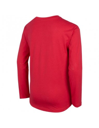 4F Παιδική Χειμερινή Μπλούζα Μακρυμάνικη Κόκκινη HJZ22-JTSDL002-62S