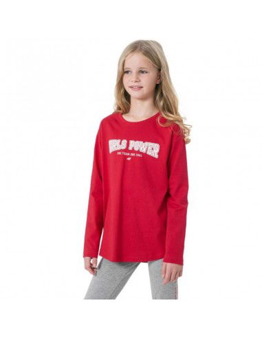 4F Παιδική Χειμερινή Μπλούζα Μακρυμάνικη Κόκκινη HJZ22-JTSDL002-62S