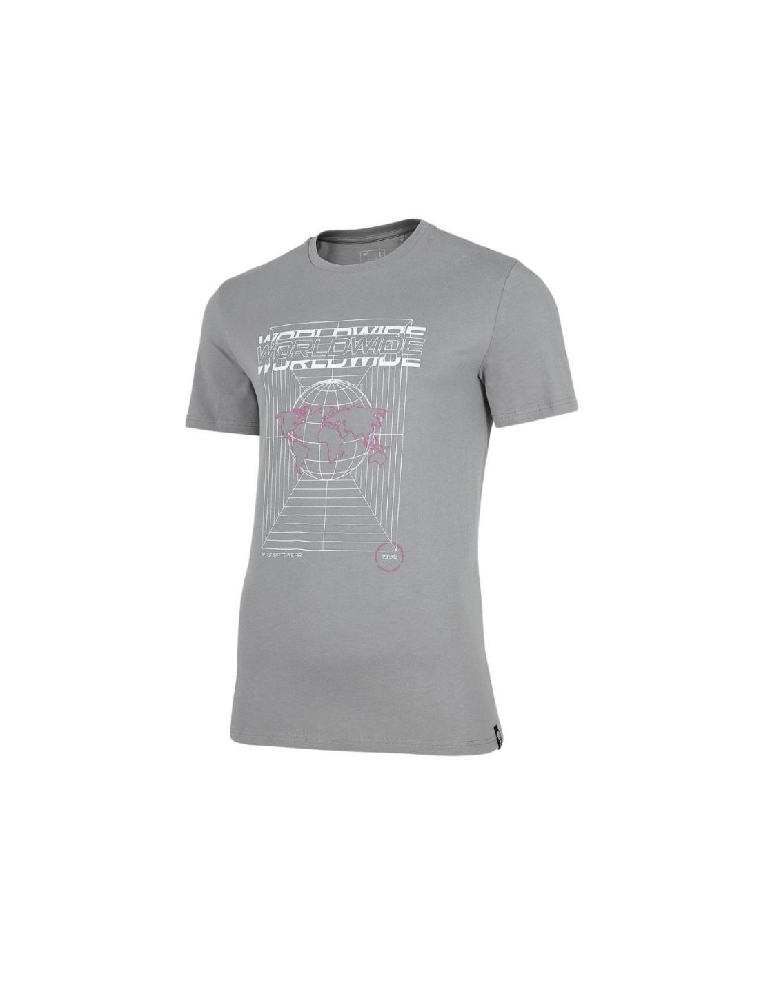 Men's T-Shirts 4F Gray