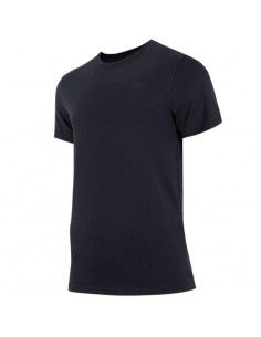 4F Ανδρικό T-shirt Navy Μπλε Μονόχρωμο H4Z22-TSM352-30S