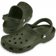 Crocs Classic Ανατομικά Σαμπό Πράσινα 10001-309