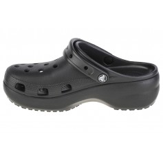 Crocs Classic Platform Clog Αντιολισθητικό Unisex Σαμπό Μαύρο