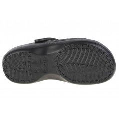 Crocs Classic Platform Clog Αντιολισθητικό Unisex Σαμπό Μαύρο