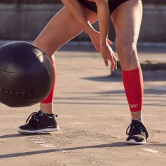 Reebok Ελαστική Περικνημίδα σε Κόκκινο Χρώμα RASL-11315RD