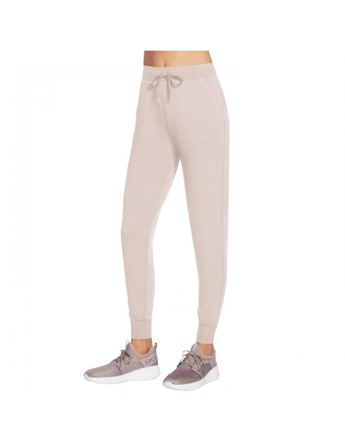 Skechers Restful Ψηλόμεσο Παντελόνι Γυναικείας Φόρμας με Λάστιχο Φούξια W03PT49-RAS