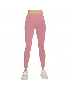 Skechers Go Walk Training Γυναικείο Μακρύ Κολάν Ψηλόμεσο Μωβ W03LG30B-MVE