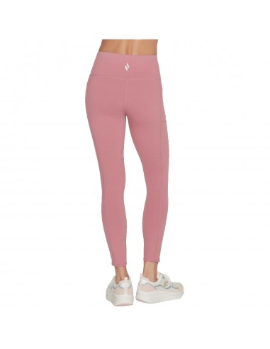 Skechers Go Walk Training Γυναικείο Μακρύ Κολάν Ψηλόμεσο Μωβ W03LG30B-MVE