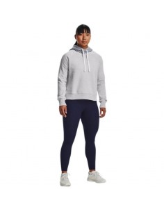 Under Armour Rival Γυναικείο Φούτερ με Κουκούλα Γκρι 1373031-014
