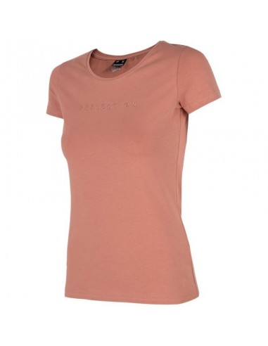 4F Γυναικείο Αθλητικό T-shirt Coral H4Z22-TSD029-64S