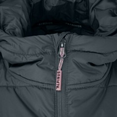Alpinus Monza Γυναικείο Αμάνικο Μπουφάν Πεζοπορίας Αντιανεμικό Γκρι BR18174