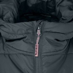 Alpinus Monza Γυναικείο Αμάνικο Μπουφάν Πεζοπορίας Αντιανεμικό Γκρι BR18174