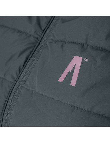 Alpinus Monza Γυναικείο Αμάνικο Μπουφάν Πεζοπορίας Αντιανεμικό Γκρι BR18174