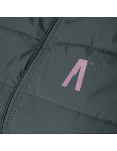 Alpinus Monza Γυναικείο Αμάνικο Μπουφάν Πεζοπορίας Αντιανεμικό Γκρι BR18174