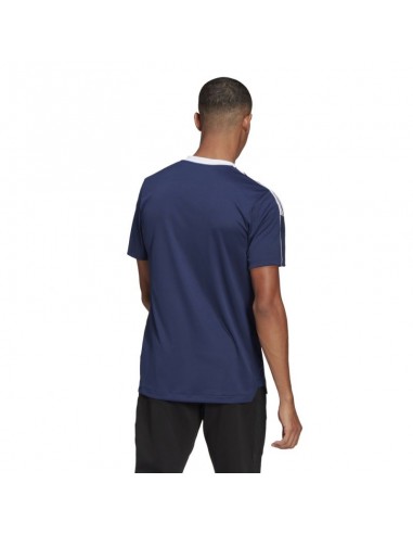 Adidas Tiro 21 Training Jersey Αθλητικό Ανδρικό T-shirt Navy Μπλε με Λογότυπο GM7585