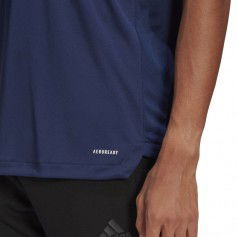 Adidas Tiro 21 Training Jersey Αθλητικό Ανδρικό T-shirt Navy Μπλε με Λογότυπο GM7585