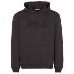 Fila Bischkek Ανδρικό Φούτερ με Κουκούλα και Τσέπες Γκρι FAM0277-80001