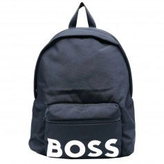 Hugo Boss Υφασμάτινο Σακίδιο Πλάτης Navy Μπλε J20372-849