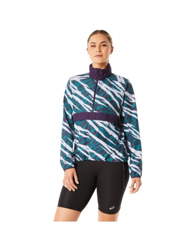 ASICS Γυναικείο Φορετό Αθλητικό Μπουφάν Αντιανεμικό 2012C495-500