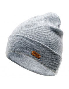 Iguana Seine Beanie Ανδρικός Σκούφος με Rib Πλέξη σε Γκρι χρώμα 92800187876