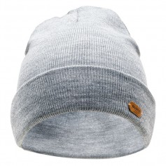 Iguana Seine Beanie Ανδρικός Σκούφος με Rib Πλέξη σε Γκρι χρώμα 92800187876