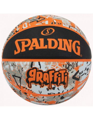 Spalding Graffiti Μπάλα Μπάσκετ Outdoor 84-376Z