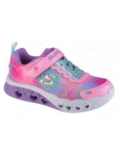 Skechers Παιδικά Sneakers Flutter Heart με Φωτάκια Ροζ 302315L-PKMT