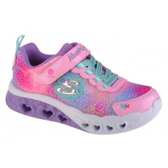 Skechers Παιδικά Sneakers Flutter Heart με Φωτάκια Ροζ 302315L-PKMT