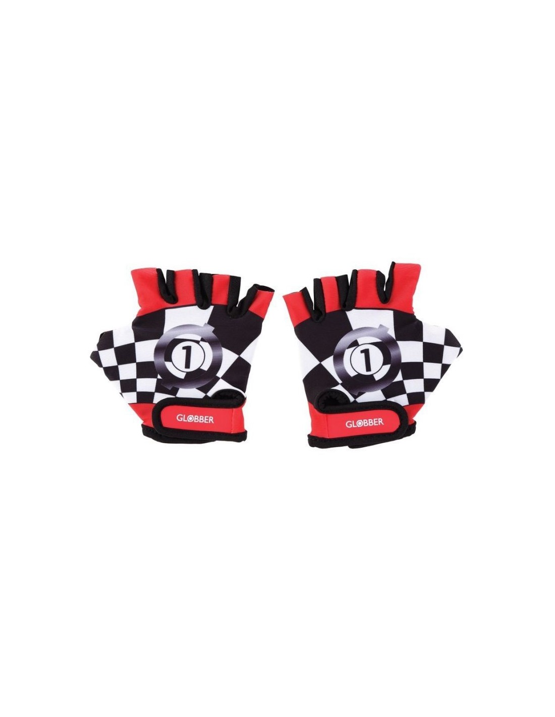 Globber 528100 XS 2 gloves New RedRacing Jr HSTNK000013851