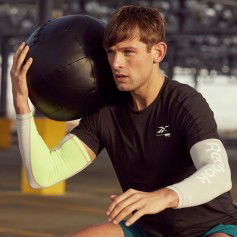 Reebok Μανίκι Συμπίεσης Βραχίονα σε Πράσινο χρώμα RASL-13024GR