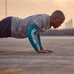 Reebok Μανίκι Συμπίεσης Βραχίονα σε Μπλε χρώμα RASL-13026GN