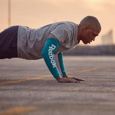 Reebok Μανίκι Συμπίεσης Βραχίονα σε Μπλε χρώμα RASL-13026GN