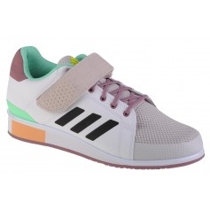 Adidas Power Perfect III GX2896 Ανδρικά Αθλητικά Παπούτσια Crossfit Cloud White / Core Black / Solar Yellow