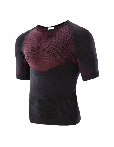 Hi-Tec Hano 92800372287 Ανδρική Ισοθερμική Κοντομάνικη Μπλούζα Μαύρη