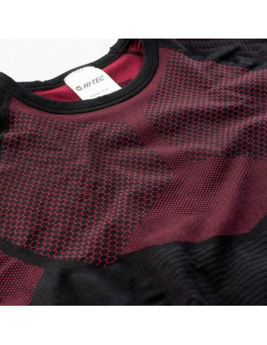 Hi-Tec Hano 92800372287 Ανδρική Ισοθερμική Κοντομάνικη Μπλούζα Μαύρη