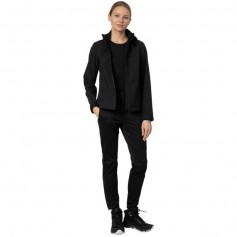 4F Γυναικείο Μπουφάν Μαύρο H4Z22-SFD001-20S