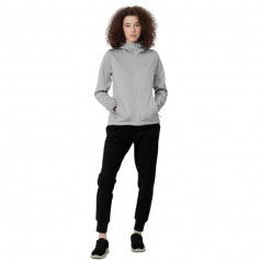 4F Γυναικείο Μπουφάν Γκρι H4Z22-SFD350-27M