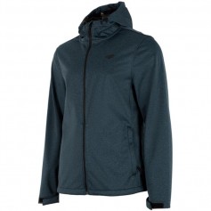 4F Ανδρικό Χειμωνιάτικο Μπουφάν Softshell Navy Μπλε H4Z22-SFM350-30M