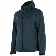 4F Ανδρικό Χειμωνιάτικο Μπουφάν Softshell Navy Μπλε H4Z22-SFM350-30M