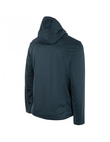 4F Ανδρικό Χειμωνιάτικο Μπουφάν Softshell Navy Μπλε H4Z22-SFM350-30M