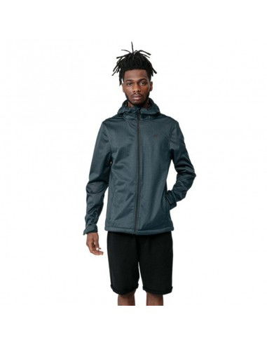 4F Ανδρικό Χειμωνιάτικο Μπουφάν Softshell Navy Μπλε H4Z22-SFM350-30M