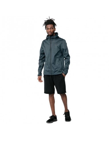 4F Ανδρικό Χειμωνιάτικο Μπουφάν Softshell Navy Μπλε H4Z22-SFM350-30M