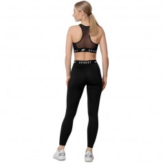 4F Training Γυναικείο Μακρύ Κολάν Ψηλόμεσο Μαύρο H4Z22-SPDF351-20S