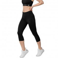 4F Training Γυναικείο Capri Κολάν Ψηλόμεσο Μαύρο H4Z22-SPDF350-20S