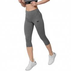 4F Training Γυναικείο Capri Κολάν Ψηλόμεσο Γκρι H4Z22-SPDF350-24M