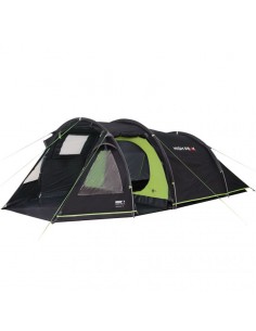 High Peak Σκηνή Camping Τούνελ Γκρι με Διπλό Πανί 4 Εποχών για 3 Άτομα 385x190x120εκ. 11535