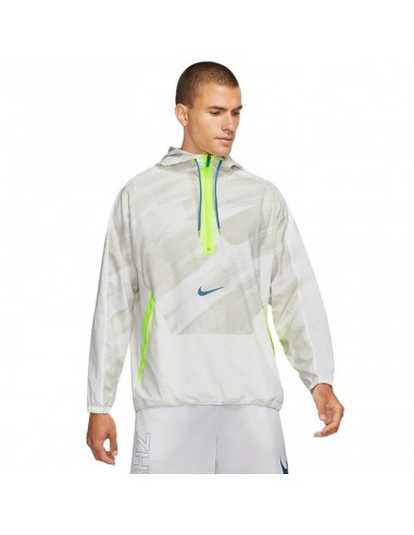 Nike Sport Clash Ανδρική Μπλούζα Dri-Fit με Φερμουάρ Μακρυμάνικη Λευκή DD1723-100