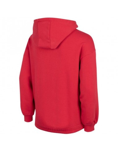 4F Παιδικό Φούτερ με Κουκούλα Κόκκινο HJZ22-JBLD004-62S